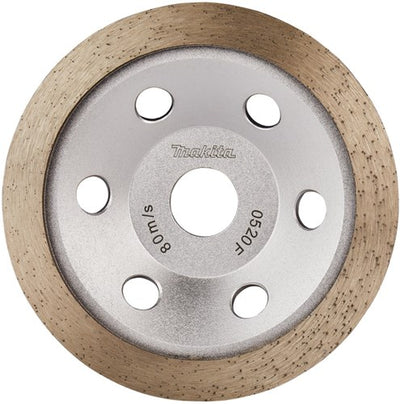 Accessoires Makita meule diamantée | 125 mm | très bien | pneu plein - d-41464 d-41464