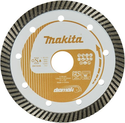 Accessoires Makita disque diamant | 125 x 22,23 x 2,2 mm - d-80167