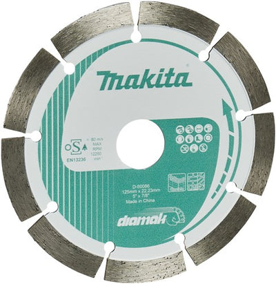 Accessoires Makita disque diamant 125x22,23x1,8mm - d-80086