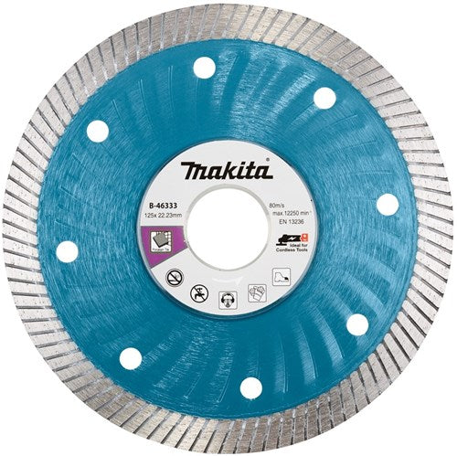 Accessoires Makita disque diamant bleu diamètre 125 mm - b-46333