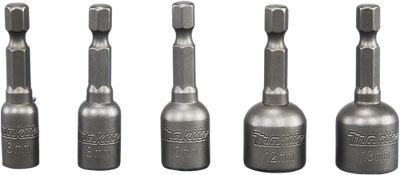 Makita accessoires jeu de douilles 6 8 10 12 13x50m - b-39154 b-39154