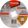 Accessoires Makita e-00418 | disque à tronçonner | x-verrouillage | 125x1,2x22,23 mm | acier inoxydable | 10 pièces - e-00418