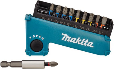 Makita jeu d'embouts de tournevis à percussion 11 pièces xtt