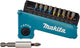 Makita jeu d'embouts de tournevis à percussion 11 pièces xtt