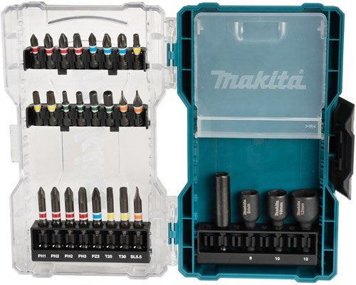 Accessoires Makita e-07048 | jeu de bits | aimant | 28 pièces - e-07048