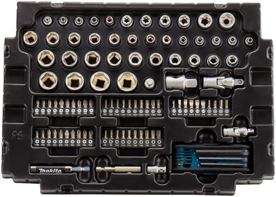 Accessoires Makita e-08713 ensemble d'outils dans mbox | 120 pièces dans m-box 1 - e-08713