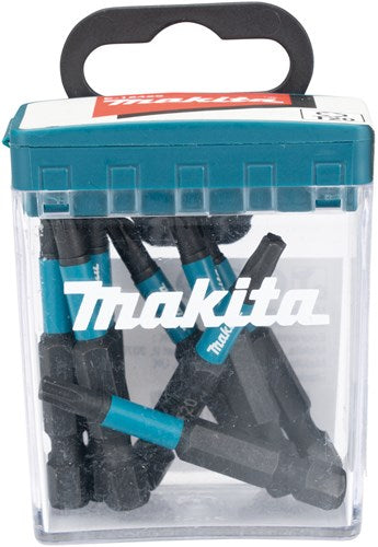 Imp Makita accessoires e-12429 embout de tournevis à percussion | t20x50mm | xact noir | 10 pièces - e-12429
