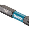 Imp Makita accessoires e-12681 embout de tournevis à percussion | t40x50mm | xact noir | 10 pièces - e-12681