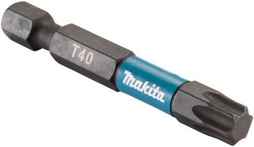 Imp Makita accessoires e-12681 embout de tournevis à percussion | t40x50mm | xact noir | 10 pièces - e-12681