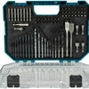 Makita accessoires e-15126 jeu de forets et d'embouts de tournevis | 75 pièces | dans un coffret en plastique e-15126