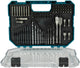 Makita accessoires e-15126 jeu de forets et d'embouts de tournevis | 75 pièces | dans un coffret en plastique e-15126