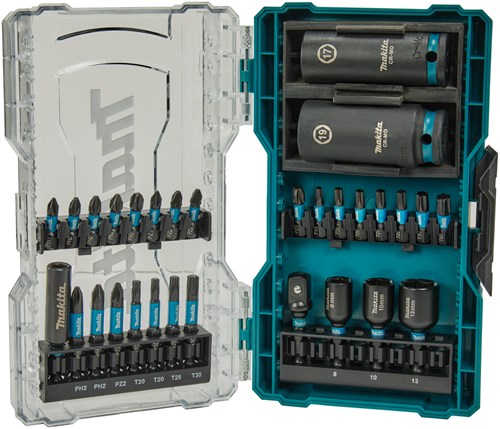 Makita accessoires e-22903 jeu d'embouts de tournevis à percussion | 30 pièces - e-22903