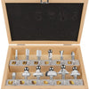 Makita accessoires cutter set 12 pièces 8mm - d-53556 - d-53556