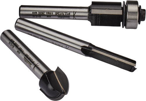 Makita accessoires jeu de couteaux 6mm 3 pièces - d-70459 d-70459