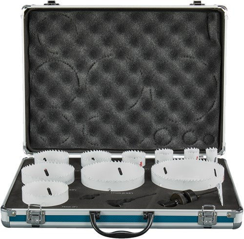 Makita accessoires jeu de scies cloches 13 pièces bois métal - d-75764 - d-75764
