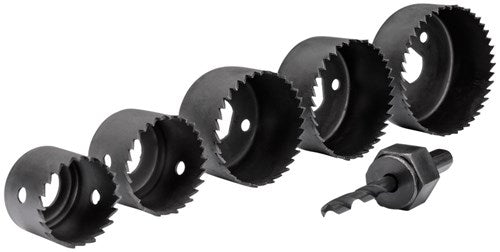 Makita accessoires jeu de scies cloches hss 6 pièces - d-70203 - d-70203