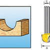 Accessoires Makita coupe-profil creux hm 20mm s12 - d-10849