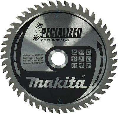 Accessoires Makita lame de scie plongeante | bois | 165x20x1,85 48t - b-56764
