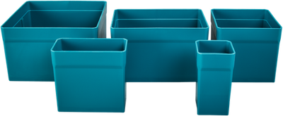 Ensemble de boîtes d'insertion d'accessoires Makita pour organisateur mbox - 191x92-5 191x92-5