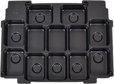 Makita accessoires insert de boîtier 12x batterie cxt - 839726-5 839726-5