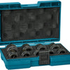 Imp Makita accessoires jeu de douilles à chocs 9 pièces acte noir, 1 2 vk - e-16564