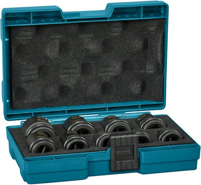Imp Makita accessoires jeu de douilles à chocs 9 pièces acte noir, 1 2 vk - e-16564