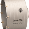 Accessoires Makita foret à couronne 100mm - d-73966 - d-73966