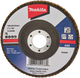 Makita accessoires disque de ponçage à lamelles 125mm a80 - d-63498 - d-63498