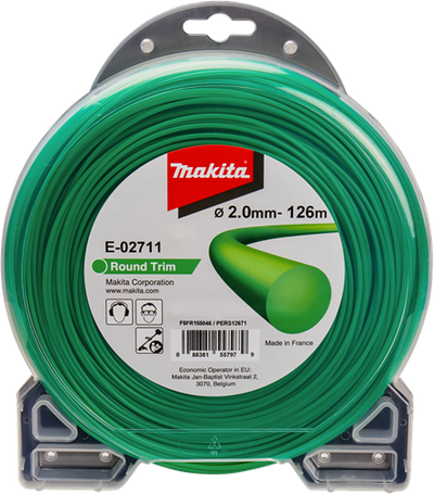 Accessoires Makita fil de coupe 2,0x126m rond - e-02711 - e-02711