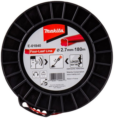 Accessoires Makita fil de coupe 2,7x180m rouge - e-01840 - e-01840