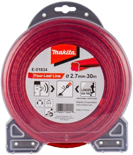 Accessoires Makita fil de coupe 2,7x30m rouge - e-01834