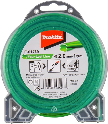 Accessoires Makita fil de coupe 2x15m vert - e-01769 - e-01769