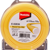 Accessoires Makita fil de coupe 3,0x15m rond - e-02836 e-02836