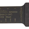 Accessoires Makita mam004 scie plongeante 32x80mm bois - b-66438