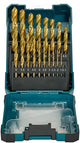 Makita accessoires jeu de forets à métaux hss-t 19 pièces - d-72229