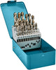 Makita accessoires jeu de forets à métaux | 25 pièces | hss-g-d-54031