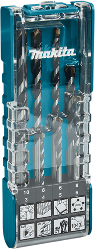 Makita accessoires multi-perceuses 8 pièces - e-15855 - e-15855