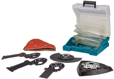 Makita accessoires multi-outils ensemble de 14 pièces pour TM3000CX3, DTM52Z etc. - 199542-0 - 199542-0