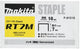 Accessoires Makita pas 10mm - f-81521
