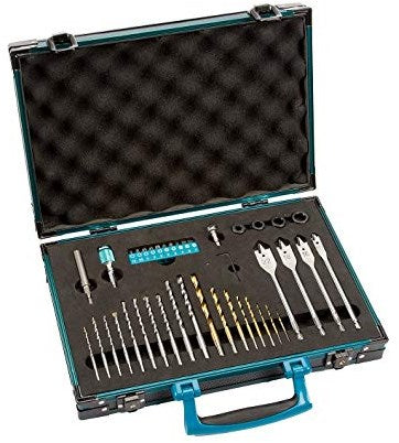 Accessoires Makita p-90255 pro xl, jeu de 40 forets et embouts de tournevis dans un étui - p-90255