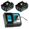 Accessoires Makita power-source-kit 199480-6 - 2x batterie bl1860b 18v 6.0ah avec indicateur de batterie + chargeur dc18rc - 199480-6