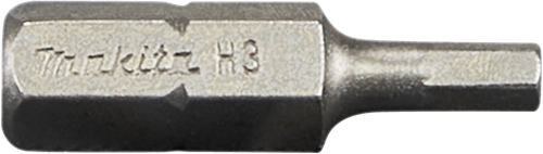 Makita accessoires embout à vis h3x25mm - b-23690 b-23690