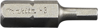 Makita accessoires embout à vis h3x25mm - b-23690 b-23690