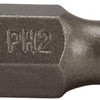 Makita accessoires embout à vis ph2x25mm 3 pièces - b-23466