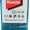 Accessoires Makita embout à vis t20x25mm - b-24642 - b-24642