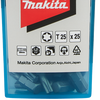 Makita accessoires embout de vis t25x25mm - b-24658 b-24658