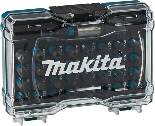 Makita accessoires jeu d'embouts de tournevis 33 pièces - e-12441 e-12441