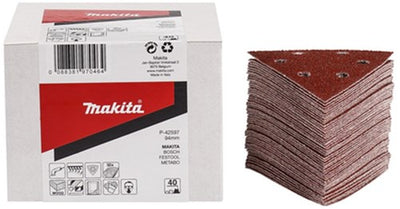 Makita accessoires feuille abrasive 3-k k100 rouge v. - p-42628 - p-42628