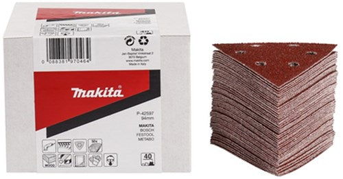 Makita accessoires feuille abrasive 3-k k120 rouge v. - p-42634 - p-42634