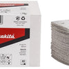 Papier de verre Makita 94x94x94 k80 velcro blanc (50pcs)